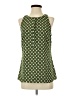 CAbi 100% Polyester Green Sleeveless Blouse Size S - photo 1