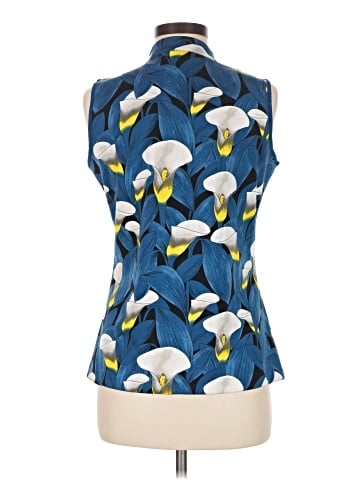 Tail Sleeveless Blouse (view 2)