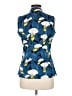 Tail Blue Sleeveless Blouse Size M - photo 2