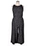 Gabby Skye Polka Dots Black Jumpsuit Size 14 - photo 1