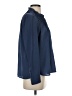 J.Crew Mercantile 100% Polyester Blue Long Sleeve Blouse Size 4 - photo 4