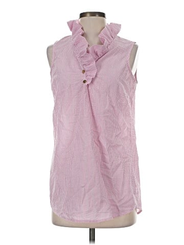 Mud Pie Sleeveless Button-Down Shirt (view 1)