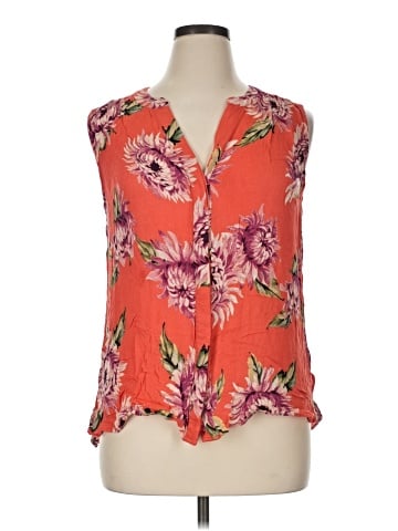 Pale Sky Sleeveless Blouse (view 1)