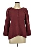 Jag Burgundy 3/4 Sleeve Blouse Size L - photo 1