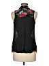 Mudd 100% Polyester Floral Black Sleeveless Blouse Size M - photo 2