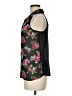 Mudd 100% Polyester Floral Black Sleeveless Blouse Size M - photo 5