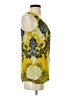 CAbi Yellow Sleeveless Silk Top Size S - photo 4