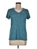 Under Armour 100% Polyester Teal Active T-Shirt Size M - photo 1