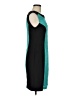 En Focus Studio Color Block Teal Cocktail Dress Size 8 - photo 4