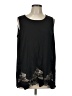 Coldwater Creek Black Sleeveless Top Size L (petite) - photo 1