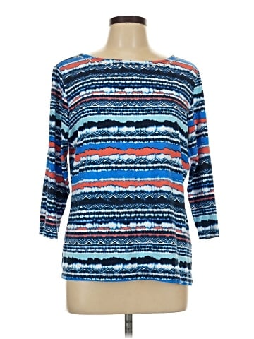 Ruby Rd. 3/4 Sleeve Top (view 1)