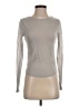 Azalea Gray Long Sleeve Top Size S - photo 1