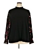 Catherine Malandrino 100% Polyester Black Long Sleeve Blouse Size 3X - photo 1