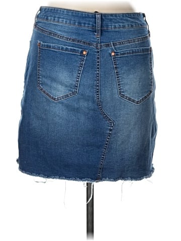 Celebrity Pink Denim Skirt (view 2)