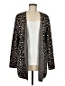 Rafaella Animal Print Brown Cardigan Size M - photo 1