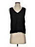 Eri + Ali Black Sleeveless T-Shirt Size XS - photo 1