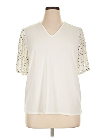 Adrianna Papell Short Sleeve Top (view 1)