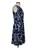Kaileigh Paisley Blue Casual Dress Size S - photo 4