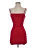 Lulus 100% Polyester Solid Red Cocktail Dress Size S - photo 1