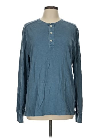 J.Crew Long Sleeve Henley (view 1)