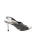 Donald J Pliner Metallic Gray Sandals Size 9 (narrow) - photo 1