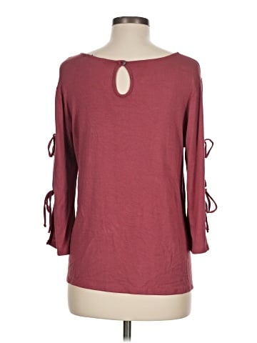Green Envelope 3/4 Sleeve Top (view 2)