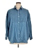 Old Navy Blue Long Sleeve Button-Down Shirt Size XL - photo 1