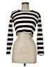 Zara Stripes Black Turtleneck Sweater Size M - photo 1