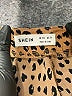 Shein Animal Print Gold Dress Size 7 - photo 3