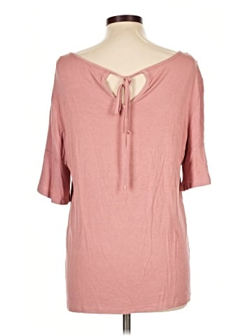 LC Lauren Conrad 3/4 Sleeve Top (view 2)