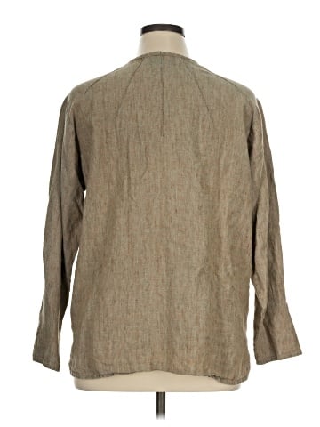 Flax Long Sleeve Blouse (view 2)