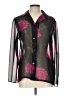 Unbranded Floral Black Long Sleeve Blouse Size L (estimated) - photo 1
