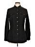 Sportmax Black Long Sleeve Button-Down Shirt Size 10 - photo 1