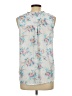 Lily White 100% Polyester White Sleeveless Blouse Size L - photo 2