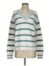 CAbi Stripes White Pullover Sweater Size S - photo 1