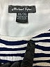 Michael Tyler Stripes Blue Casual Dress Size XL - photo 3