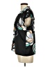 Nine West 100% Polyester Black Short Sleeve Blouse Size L - photo 5