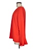 Skies Are Blue 100% Polyester Red Long Sleeve Blouse Size M - photo 5