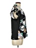 Nine West 100% Polyester Black Short Sleeve Blouse Size L - photo 4