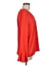 Skies Are Blue 100% Polyester Red Long Sleeve Blouse Size M - photo 4