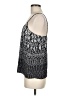 Olivaceous 100% Polyester Silver Sleeveless Top Size M - photo 5