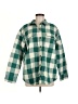 Natural Reflections Checkered-gingham Green Jacket Size M - photo 1