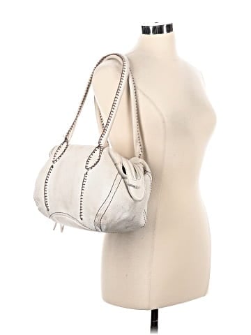 Carlos Falchi Leather Shoulder Bag (view 2)