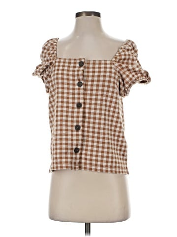 Madewell Short Sleeve Blouse (view 1)