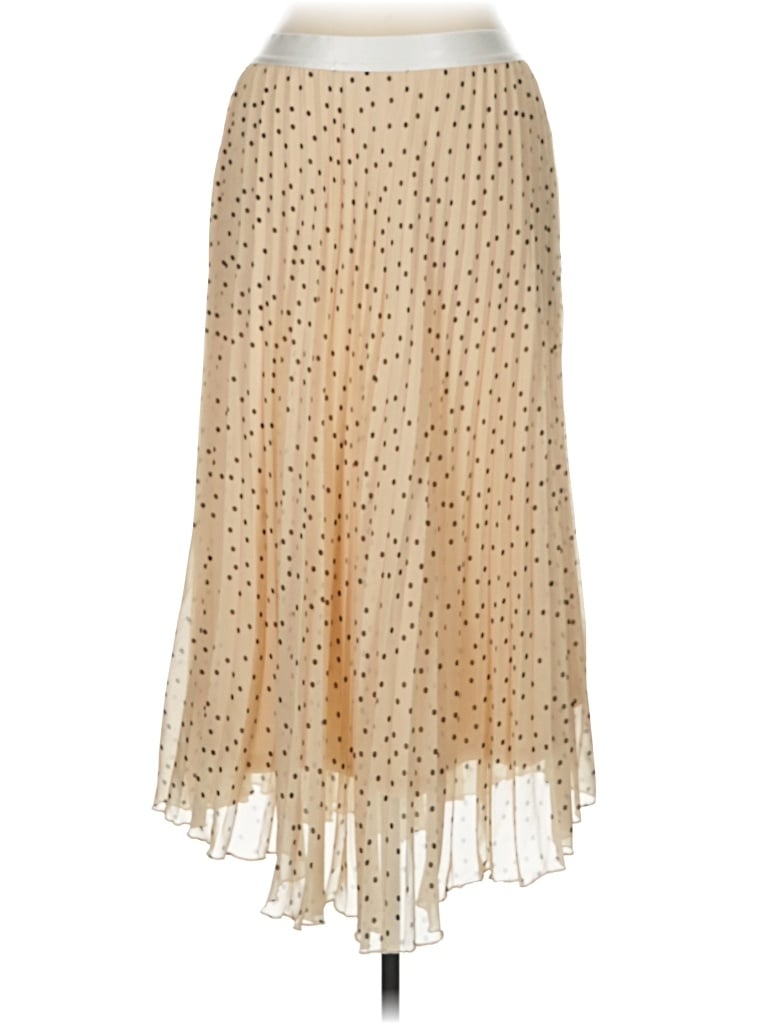 Pre-owned Wdny Casual Skirt In Gold
