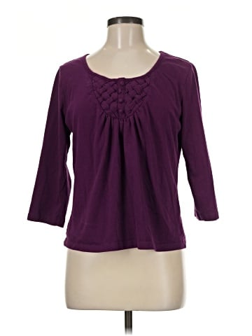 St. John's Bay 3/4 Sleeve Top (view 1)