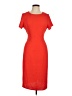 Chetta B 100% Polyester Solid Red Cocktail Dress Size L - photo 1
