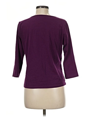 St. John's Bay 3/4 Sleeve Top (view 2)