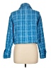 Zara Plaid Blue Jacket Size L - photo 2