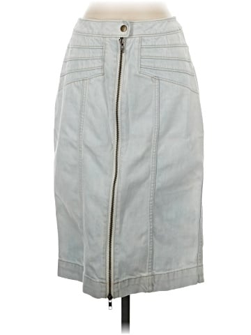 Pilcro and the Letterpress Denim Skirt (view 1)